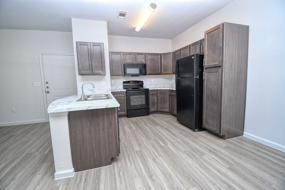 Apartment kitchen interior